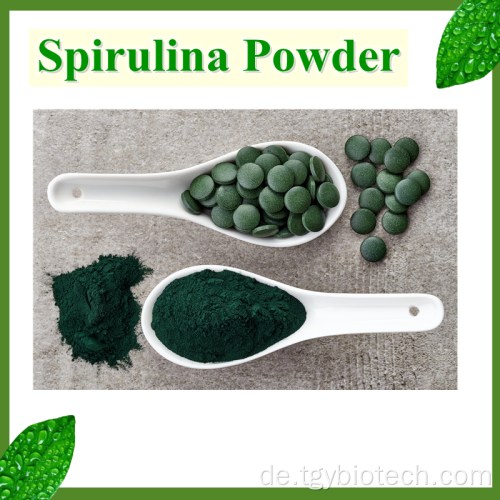 Versorgung Bester Preis Bio -Spirulina -Kapsel/Spirulina Pulver